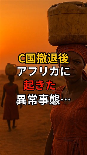 C国撤退後アフリカに起きた異常事態