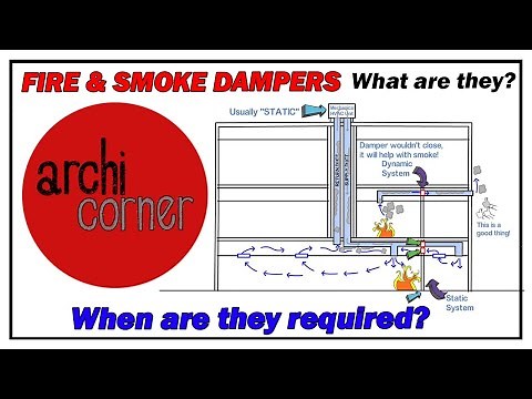 AC 044 - Fire & Smoke Dampers - What are they? And, where are they required?