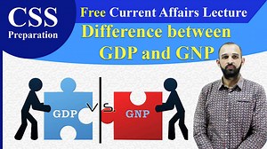 Difference between GDP & GNP | Economics {CSS Economics} | CSS Club Gross domestic product (GDP) is the value of a nation's finished domestic goods and services during a specific time period. A related but different metric, the gross national product (GNP), is the value of all finished goods and services owned by a country's residents over a period of time. Both GDP and GNP are two of the most commonly used measures of a country's economy, both of which represent the total market value of all go