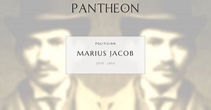 Marius Jacob Biography | Pantheon