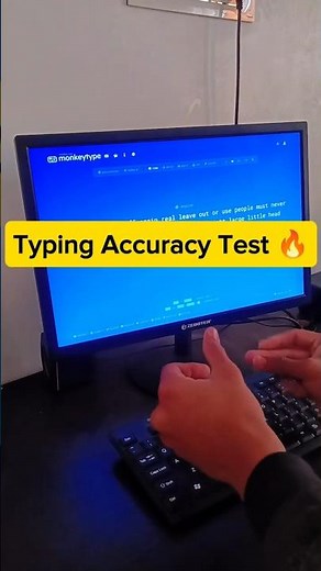 Typing Accuracy Test 🔥 | Improve Keyboard Skills with Daily Practice