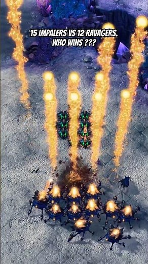 SC2.BattleRumBle Showdown – 15 Impalers vs 12 Ravagers #rts #starcraft2 #스타크래프트2 #스타크래프트