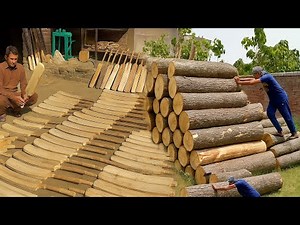 Cricket Bat Manufacturing Process | Mass Production