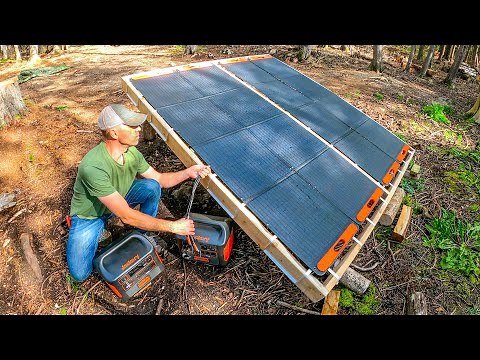 New Portable Solar Generators for Off Grid Camp! #55