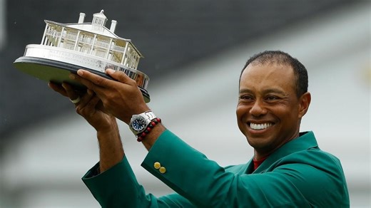 Tiger Woods wins Masters to capture 1st major title in 11 years