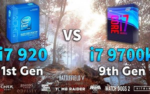 【i7 920 vs i7 9700K】9代比1代U强多少？真牙膏厂？游戏测试 RTX 2080 8Gb