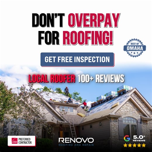 Roofing Needs? - Why choose Renovo Roofing? 💵 Honest and Upfront Pricing 📄 Licensed and Insured Contractors ⭐️ Raving Reviews: Backing Our Work with 100% Satisfaction 🏠 Hundreds of Roofs Installed 👷‍♂️ Using Our Own Crew - Never Day-Laborers Say Goodbye to Roofing Issues - Get it Done Right the First Time with Us! | Renovo Roofing