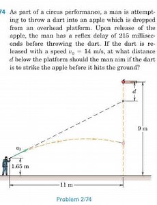 14 As part of a circus performance, a man is attempting to thro... | Filo