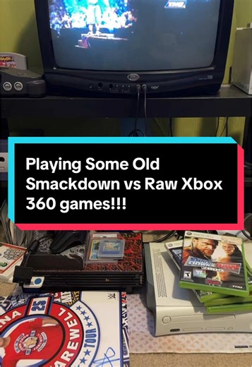 Nostalgic Xbox 360 Smackdown vs Raw Gameplay