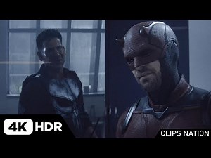 Punisher and Daredevil vs Task Force | Fight Scene | Daredevil: Born Again | Season 1 | 4K HDR 5.1