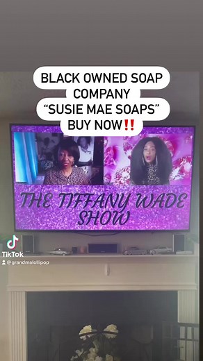 THE TIFFANY WADE TV TALK SHOW‼️‼️GO WATCH THE FULL INTERVIEW ON ENLIGHTENED TV FOUND ON ROKU AND AMAZON FIRESTICK! I HAD THE HONOR TO INTERVIEW MEL JONES THE OWNER OF “SUSIE MAE SOAPS” BUY NOW‼️#entertainment #host #thetiffanywadeshow #tv #enlightenedtv #soap | Tiffany Wade