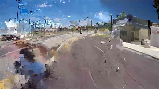 How to not ride a motorcycle