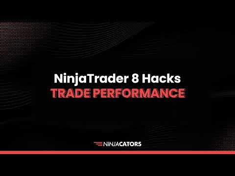 NinjaTrader 8 | Trade Performance