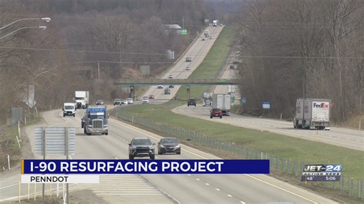 $18 million Interstate 90 paving project starting in April