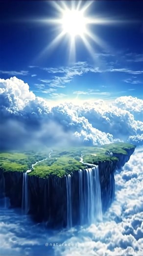 Floating Island Paradise An AI Deep Dream of Sky Gardens