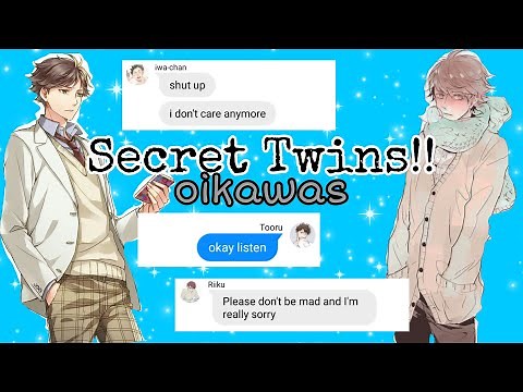 Oikawa Secret Twins!!? || Haikyuu text | One shot✨ oikawa brothers?