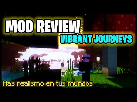 MOD REVIEW: VIBRANT JOURNEYS 1.16 | Más naturaleza y realismo en tus mundos