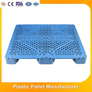 [Hot Item] Light Weight Ground Use Vented Deck Easy Clean Warehouse Storage Plastic Euro Pallet