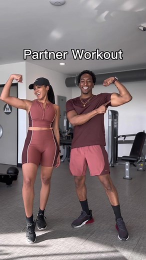 Partner Workout with My Wife - Fitness Moves