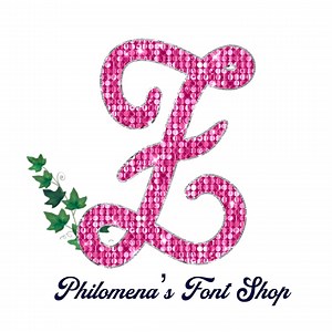 Monogram Font, Script Letters, Alphabet, Initials, PNG, Glitter Sequins, Preppy Stuff, Interlocking, - Etsy