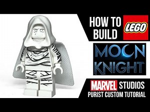 HOW TO Build a LEGO MOON KNIGHT Minifigure!