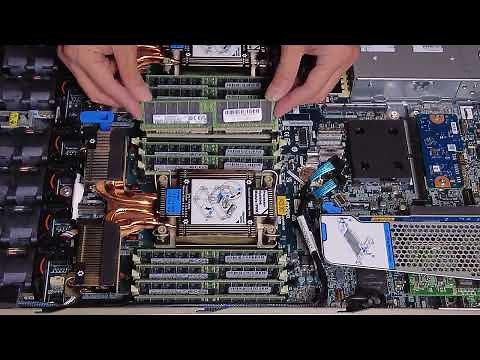 Lenovo ThinkSystem SR630 V3 installing a memory module