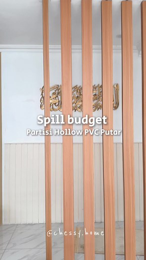 Inspirasi Partisi Ruangan dengan PVC