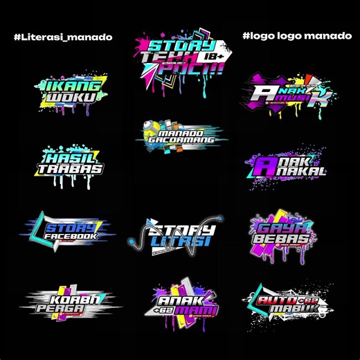 Logo Unik dan Estetika Manado