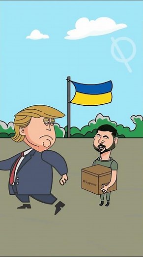 Ukraine vs Russia War Explained in a Funny Cartoon | Animation #trumpnews #uspolitics #putin