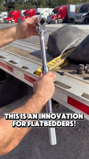 Alan Trucker on Instagram: "This tool will make life easier and the loading process faster for a flatbed truck driver. #trucking #flatbed #opendeck #loadsecurement #cargoequipment #ratchetingbar #winchbar"