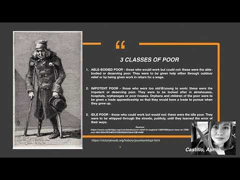 HISTORY OF SOCIAL WELFARE AND SOCIAL WORK