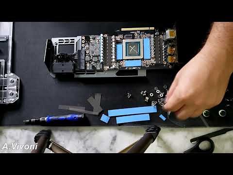 barrow water block install on gigabyte 3080 gaming OC