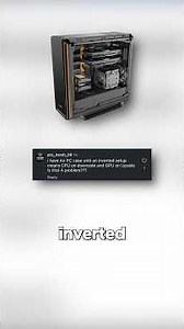 Will my inverted PC case still do well on airflow and temps?