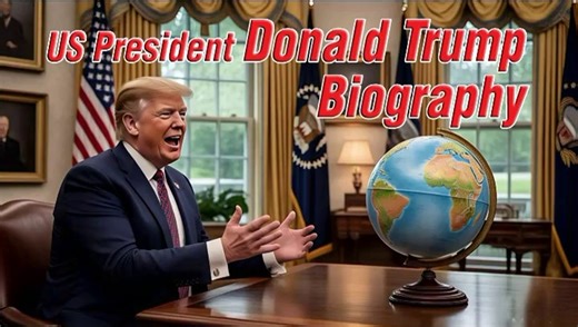 US President Donald Trump Biography