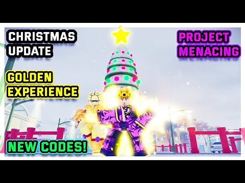 Golden Experience Showcase | Project Menacing [Christmas Update + New Code]