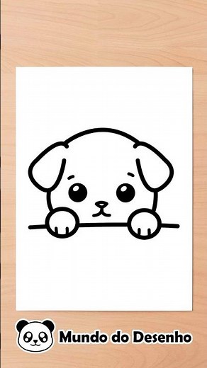 COMO DESENHAR UM CACHORRO KAWAII