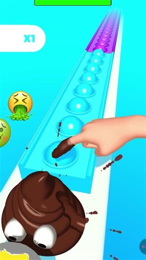 Pop run 3d Game level #gaming #Games #funny #poprun #shortsgames #gameplay #shorts