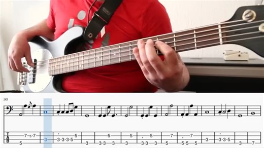 Brain Damage/Eclipse - Pink Floyd Bass cover with tab