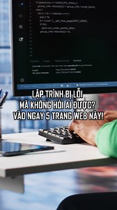 5 trang web giúp bạn khi gặp lỗi trong lập trình #FPTAptech #hoclaptrinh #fypシ | FPT Aptech - Hệ thống đào tạo lập trình viên quốc tế