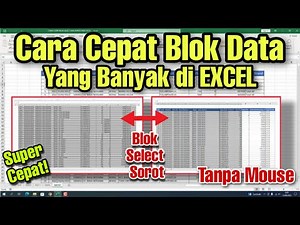 How to Quickly Block, Select, and Highlight Large Data in Excel