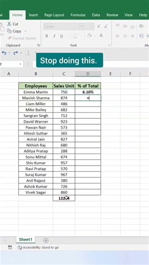 #trendingshorts #reels #sql #excel #exceltips #exceltricks #spreadsheets #corporate #learnexcel