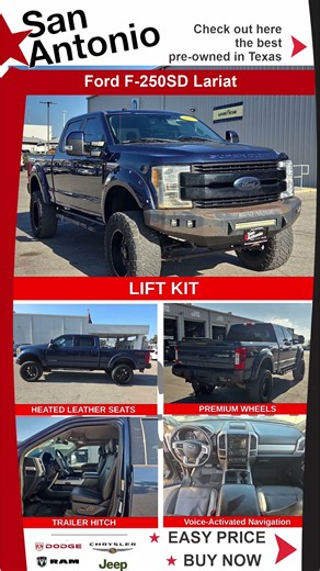 Pre-Owned 2017 Ford F-250SD Lariat With Navigation & 4WD