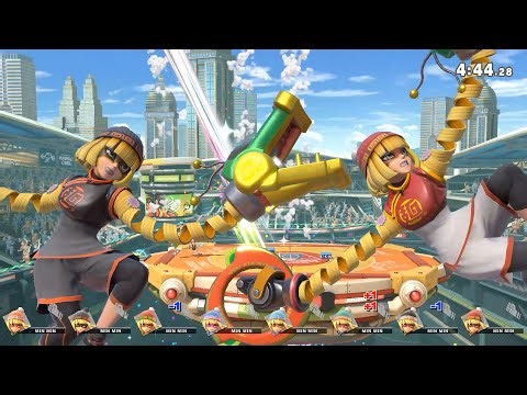 8 Min Min's Battle on SSBU (Only Blast and Screen KO)