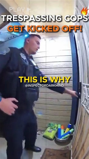 Woman Refuses To Let The Cops Violate Her Rights When Trespassing On Her Property. 4th Amendment