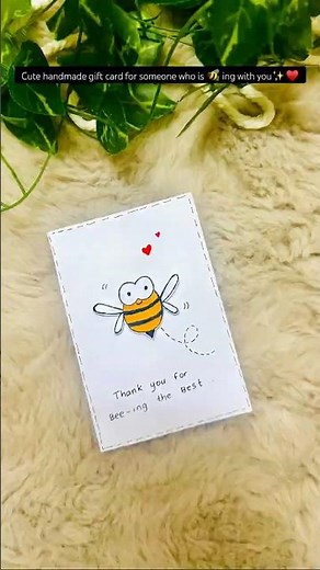 Cute handmade gift card | Easy DIY ✨ #handmade #gift #art #diy #craft #love #easy #giftideas #cute
