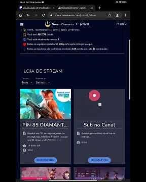 COMO RESGATAR OS POINTS NA LOJA DA STREAMELEMENTS/TWITCH