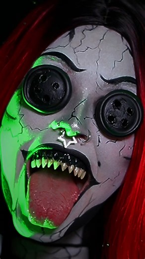 74K views · 2.4K reactions | Handmade Button eyes ️瑱 Other Mother approved #makeup #coraline #makeupartist #tiktok #tiktokviral #tiktoker #meganmeltdown #foryouシ #foryoupagereels #fyp | Megan Meltdown | Facebook