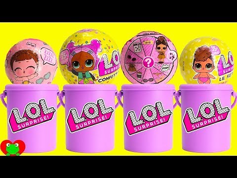 LOL Surprise Confetti Pop Series 3 Lil Sisters and Surprise Cans