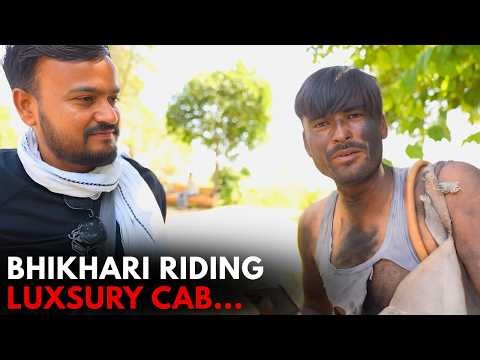 Bhikhari Riding Luxsury Cab || Allrounder Experiment