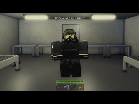 Roblox SCP M.T.F Omega-1 "Laws Left Hand" Operator (Avatar Build)